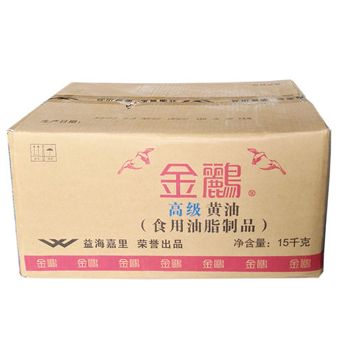 金鹂高级黄油15kg/箱烘焙原料益海嘉里油脂人造奶油蛋糕面包西点