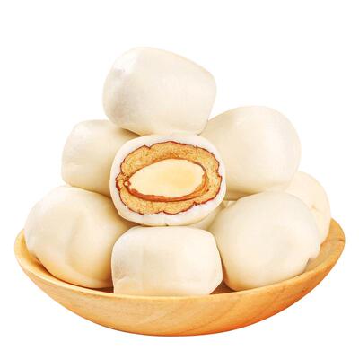 奶枣巴旦木夹心零食网红爆款