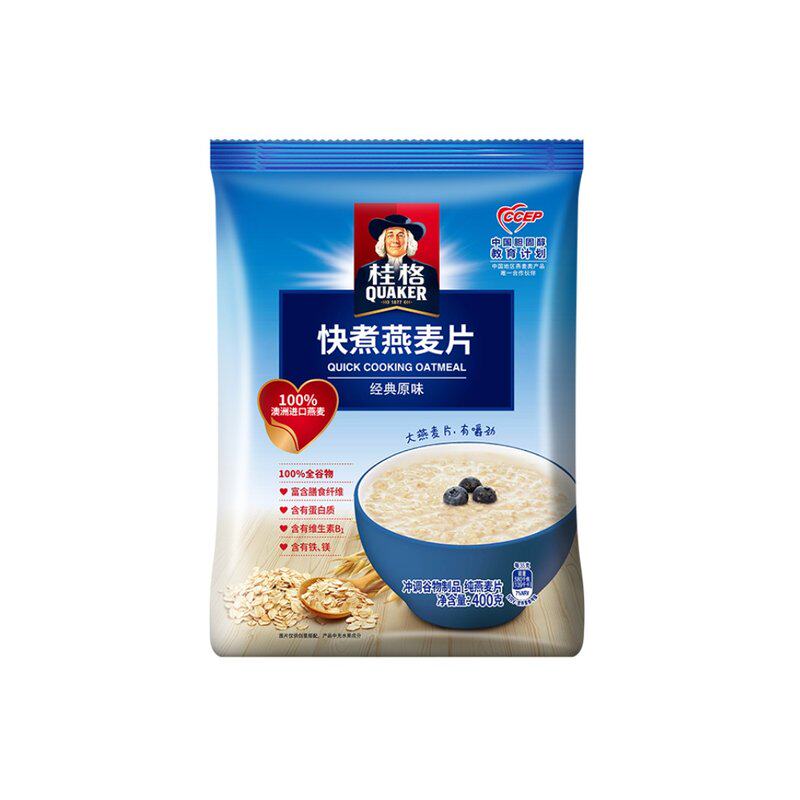 桂格谷物原味煮食无蔗糖燕麦片