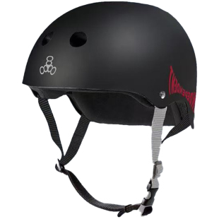 T8滑板头盔Triple eight专业滑板陆冲路冲BMX溜冰小轮车头盔护具