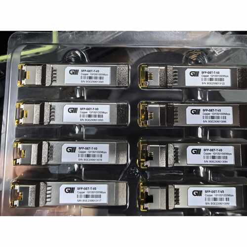 议价全新格林威尔SFP-GET-T-V3千兆电口模块10/100/1000Mbps电模
