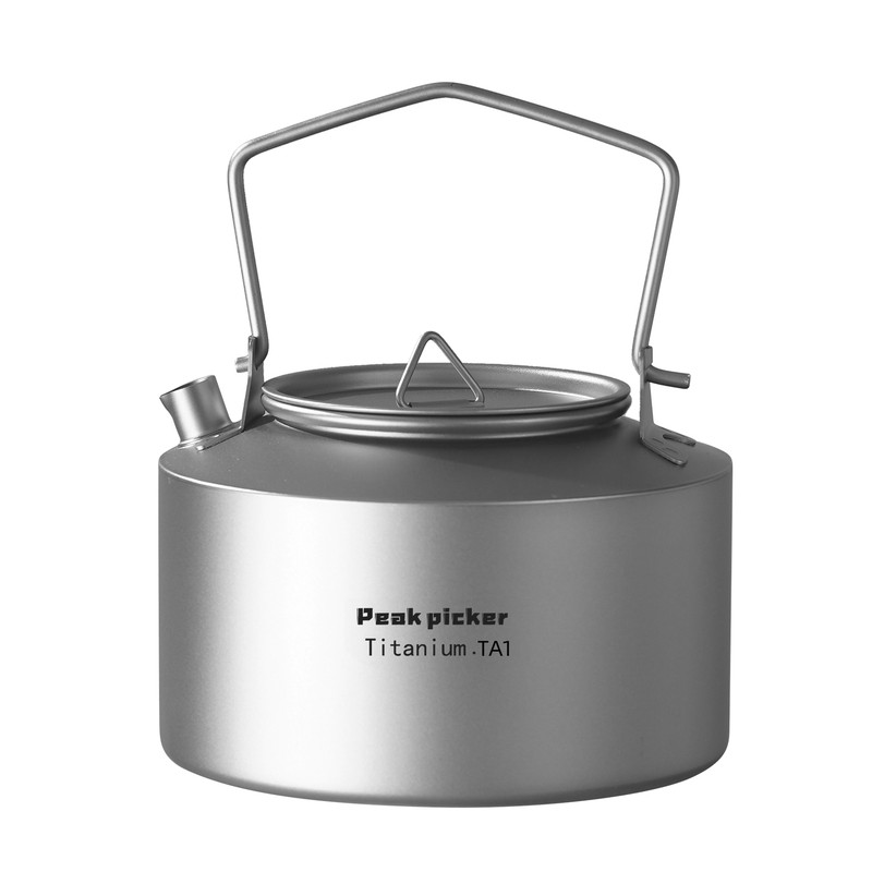纯钛旅行茶具马克杯420ml泡茶器