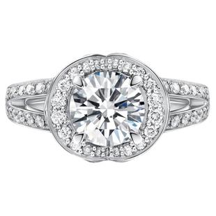 DRLOVE LINE奢华款求婚钻戒一克拉钻石戒指官方旗舰店正品WJ0399