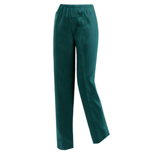急诊科护士服裤子墨绿色松紧腰急救中心工装裤医院医生工作裤加长