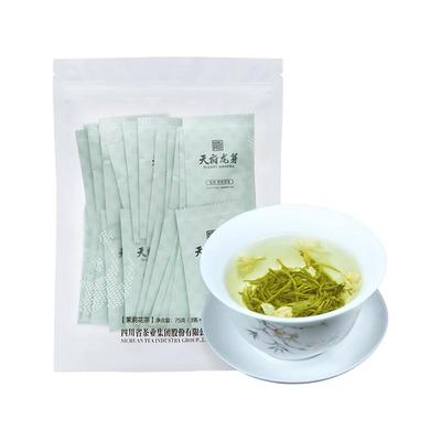 天府龙芽冠龙高端浓香茉莉花茶新