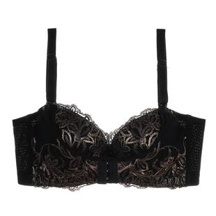 【前扣强聚拢】矫正驼背内衣女小胸聚拢调整乳胶文胸罩刺绣款专柜