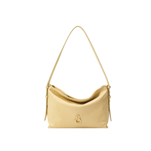 BAMPO半坡绵绵包小号 头层牛皮单肩包原创小众通勤夏斜挎托特包女