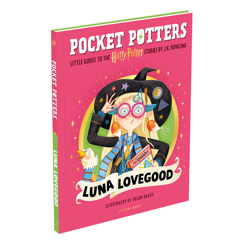 现货 口袋波特故事小指南 卢娜洛夫古德 英文原版 Pocket Potters Luna Lovegood 哈利波特口袋书人物简介J.K. Rowling 26年新品