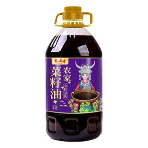 正宗贵州菜籽油纯正农家自榨高山非转基因小瓶食用二级食用油5升
