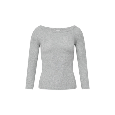 莱赛尔天丝亚麻修身七分袖t恤