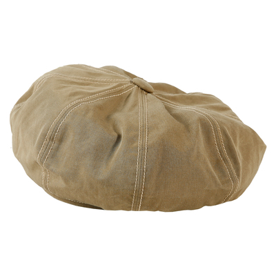 日系复古风工装八角帽