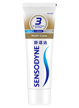 舒适达牙膏牙龈护理多效劲速护理