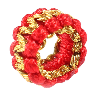 金泉华金色平结线圈拉圈手工编织手链项链中国结diy饰品配件材料