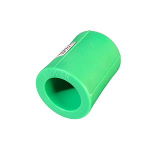 金牛ppr直接4分20水管配件管箍6分25PPR热熔管1寸32PPR等径直通63