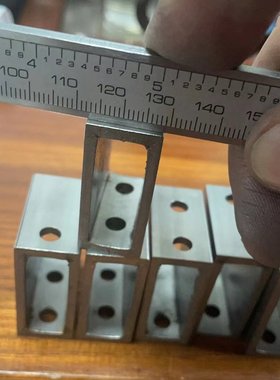 不锈钢直角管工业亮面管厚厂家批发尖角加工2013.0管尖角方切割