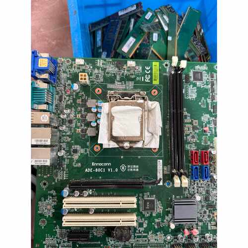 询价Linnoconn桦汉ADE-80C1工业主板支持4代CPU