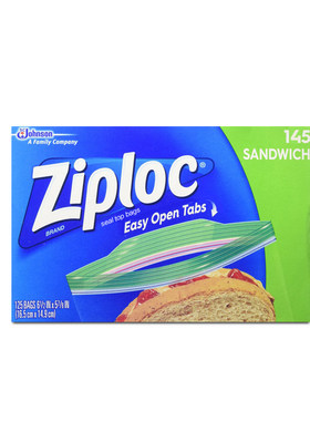 Ziploc密封袋美国进口零食储存