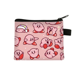 卡通动漫星之卡比零用钱包学生手拿钥匙卡包硬币耳机随身化妆包