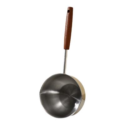 热油小锅不锈钢泼油锅家用热油适用小勺厨房浇油榨油烧油工具