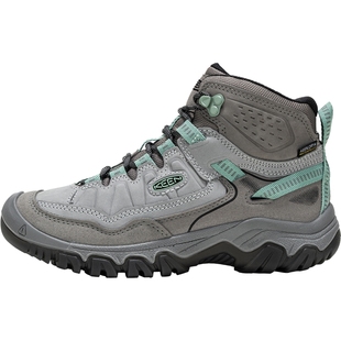 KEEN官方 TARGHEE IV MID WP“踏极”女子户外舒适耐磨登山徒步鞋