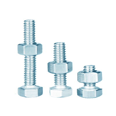 8.8级外六角螺丝螺母螺栓镀锌