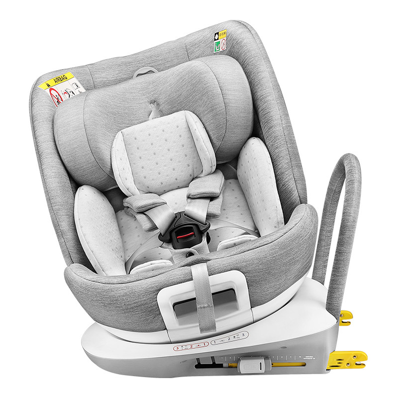 袋鼠爸爸星途儿童安全座椅宝宝车载汽车安全椅婴儿旋转坐椅0-12岁