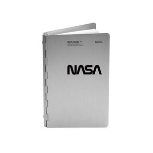 NASA工作会议笔记金属阳极太空氧化铝活页精美笔记本记事本礼盒装
