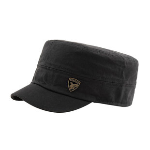 高端品牌短舌帽子男2026新款大码封口平顶帽男帽小头围短檐鸭舌帽