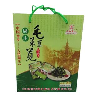 周庄特产阿婆菜毛豆菜雪菜腌菜酸菜粥菜凉菜爽口菜下饭菜咸菜礼盒