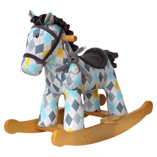 【新年礼】littlebirdtoldme实木摇摇马木马婴儿礼品送人高端实用