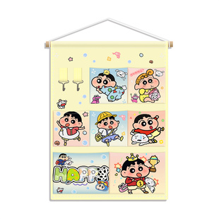 创意宿舍收纳悬挂收纳袋布艺多层门后衣柜置物整理墙上挂式帆布袋