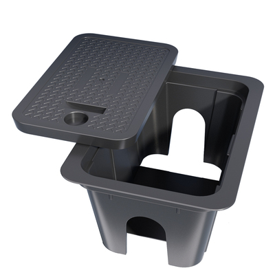 地埋式成品PE水表箱户外农村表箱室外自来水阀门井塑料井盖阀门箱