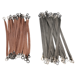 桥架接地线软铜线铜编织带配电箱电柜过门铜扁线跨接线地线连接线