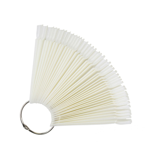 美甲色卡甲片色板展示打版甲油胶假指甲工具学员初学者练习册打板