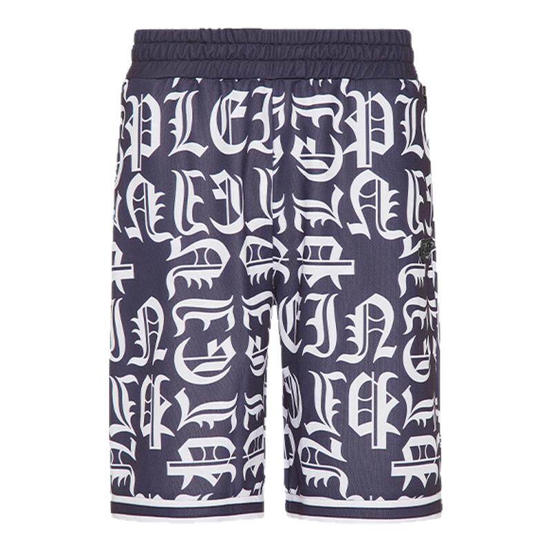PHILIPP PLEIN 男士Gothic Plein篮球裤运动短裤