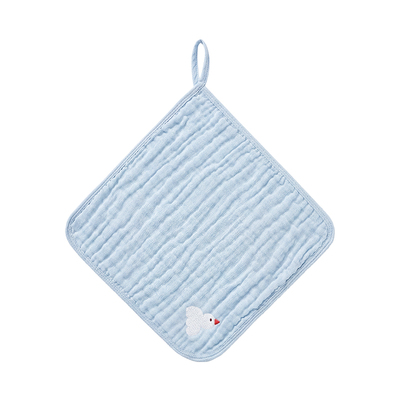 三利新生儿纯棉纱布超软口水巾