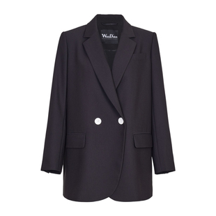 婉甸2026春季新品黑色工作出勤时尚休闲西装外套1251Q06MS2YX