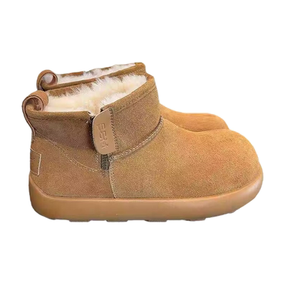 冬季新款厚底雪地靴女棉鞋