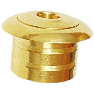 烟斗配件 黄铜三用烟锅 薄边加大烟斗钵 男女粗细烟三用烟具 铜件