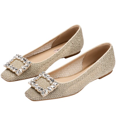 73hours法式浅口单鞋平底鞋