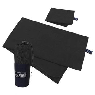 收纳三件套 超细纤维材质 北美旅行运动沙滩浴巾毛巾眼镜布套装