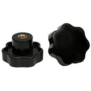 梅花手柄螺母星形把手七星手柄盲孔手柄螺母手轮把手M5M6M8M10M12