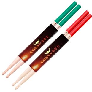 正品斗牛士架子鼓棒5a儿童实木鼓槌爵士鼓打鼓棒专业胡桃木鼓棍7a