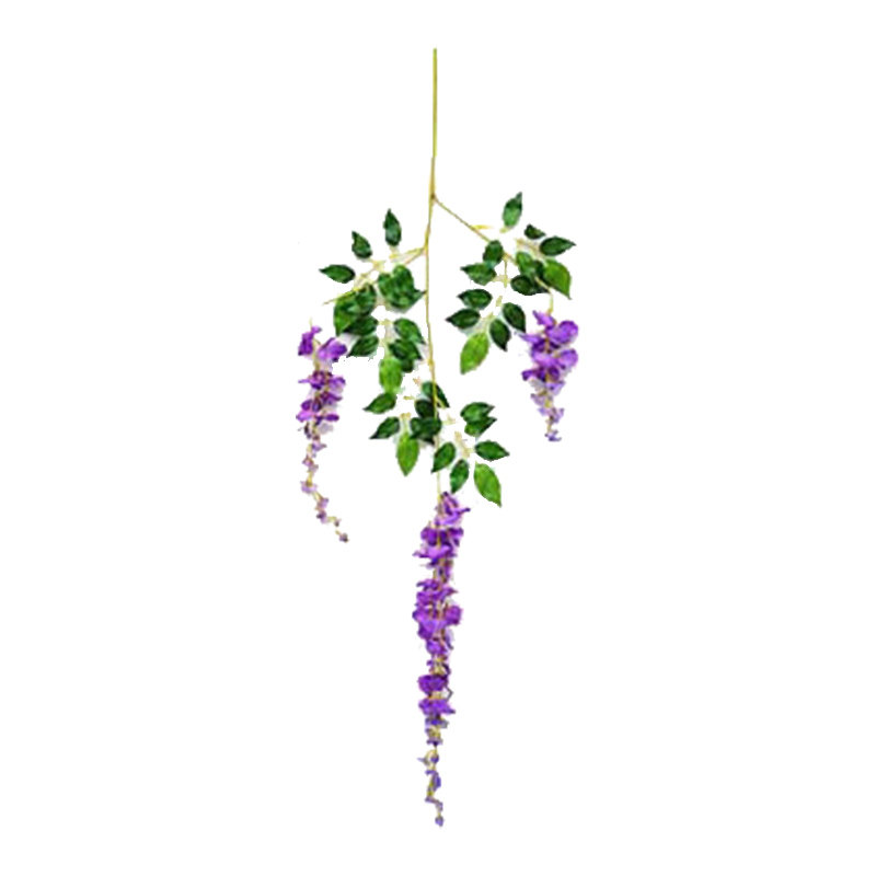 假树叶绿萝墙面吊篮花卉仿真植物