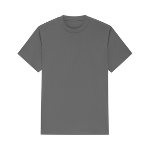 nice rice好饭 r.系列240G匹马棉休闲罗纹圆领短袖T恤男NGC02073