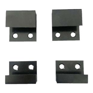 瓷砖挂码挂钩固定挂墙挂件展厅样品卡扣墙砖地砖展示托码黑色挂件