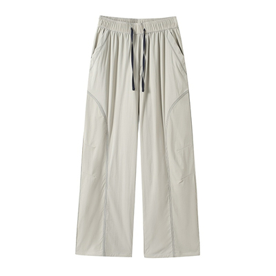 加绒直筒户外爬山裤徒步冲锋裤女