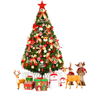 圣诞树家用客厅加密diy发光大型摆件2025新款圣诞节装饰品布置