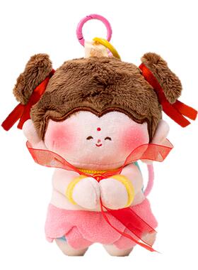 文创纪念品善财童子莲花小佛挂件