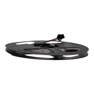 窄板3MM宽WS2812全彩led灯条60灯144灯2020贴片编程DC5V幻彩灯带